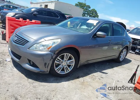 2012 Infiniti G25 Journey из США, поврежденный, VIN JN1DV6AP7CM811991